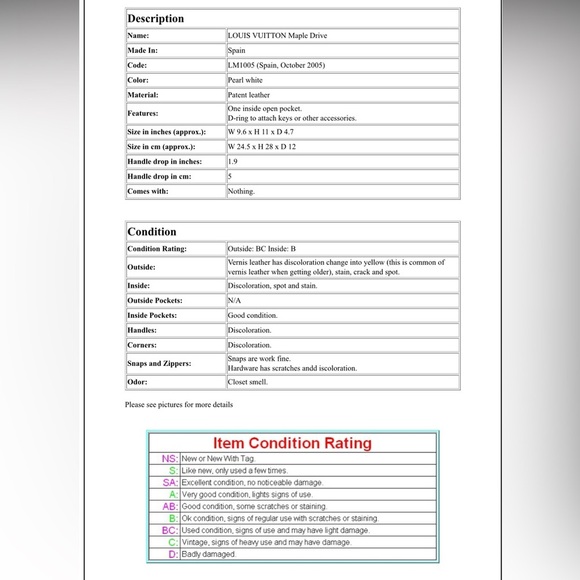 Louis Vuitton Yellow Tote with Tan Accents - Picture 13 of 13